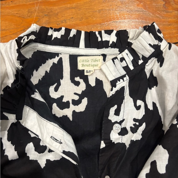 (980)*FLORAL FLOWY DRESS* - Picture 6 of 6